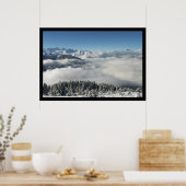 Cloud Forest Kerstmis Poster (Keuken)