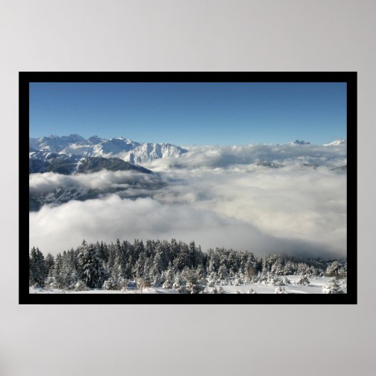 Cloud Forest Kerstmis Poster (Voorkant)