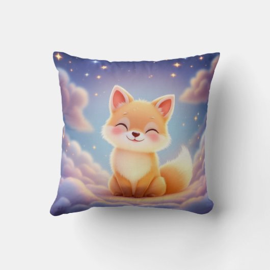 Cloud Fox Dream Pillow Kussen (Achterkant)