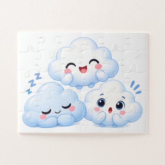 Cloud Friends Trio Legpuzzel (Horizontaal)