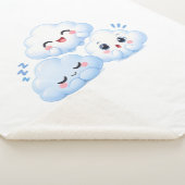 Cloud Friends Trio Sherpa Deken (3/4)