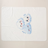 Cloud Friends Trio Sherpa Deken (Voorkant (horizontaal))