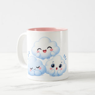 Cloud Friends Trio Tweekleurige Koffiemok