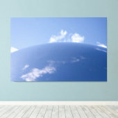 Cloud Gate, Chicago Canvas Afdruk (Insitu (Houten vloer))