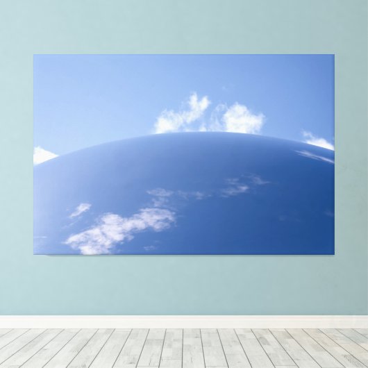 Cloud Gate, Chicago Canvas Afdruk (Insitu (Houten vloer))