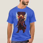 Cloud Guardian: De digitale duivelsengel T-shirt (Voorkant)