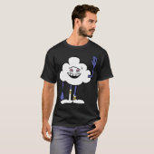 Cloud Guy pest ontwerp T-shirt (Voorkant volledig)