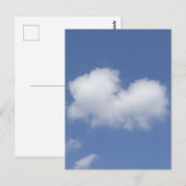 Cloud Heart Flat Kaart (Voorkant / Achterkant)