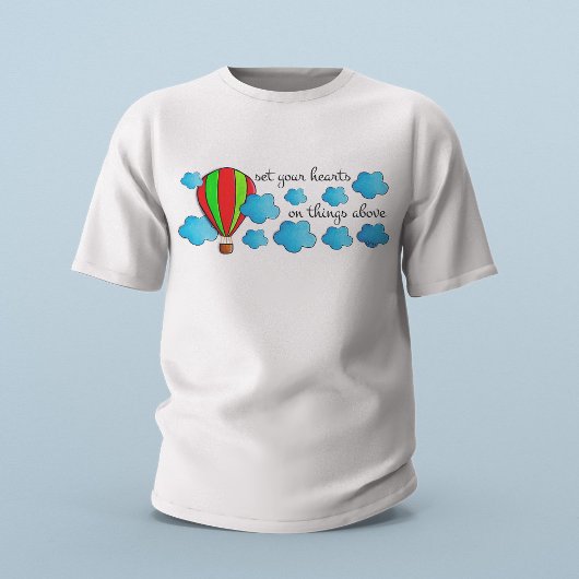 Cloud High Reis met Bijbelverse T-shirt