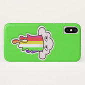 Cloud Hoesje-Mate Barely iPhone X Case-Mate iPhone Case (Achterkant (horizontaal))