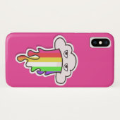 Cloud Hoesje-Mate Barely iPhone X Case-Mate iPhone Case (Achterkant (horizontaal))