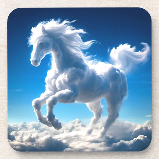 Cloud Horse Bier Onderzetter (Voorkant)