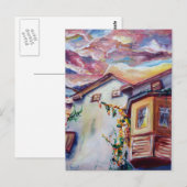 Cloud House Briefkaart (Voorkant / Achterkant)