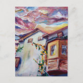 Cloud House Briefkaart (Voorkant)