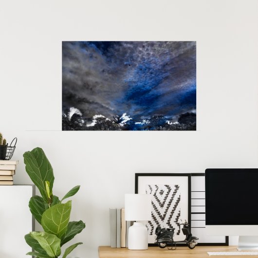 Cloud Impressions-Poster Poster (Thuiskantoor)