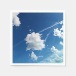 Cloud, in het licht servet