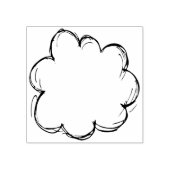 Cloud Journal Rubberstempel (Afrduk)
