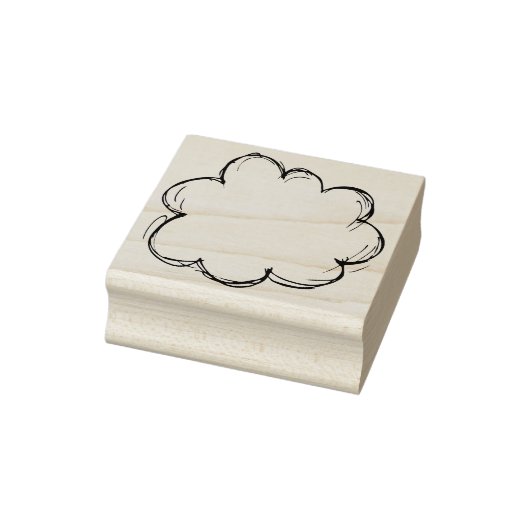 Cloud Journal Rubberstempel (Stempel)