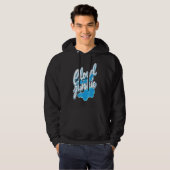 Cloud Junkie Weersverwachting Geek Hoodie (Voorkant volledig)