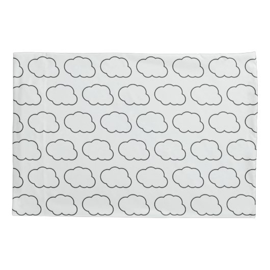 Cloud Kussensloop (Achterkant)