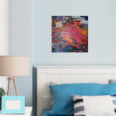 Cloud Lava Wervelende Verf Folie Afdrukken (Insitu (Slaapkamer))
