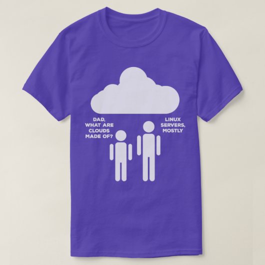 Cloud Linux T-shirt (Design voorkant)