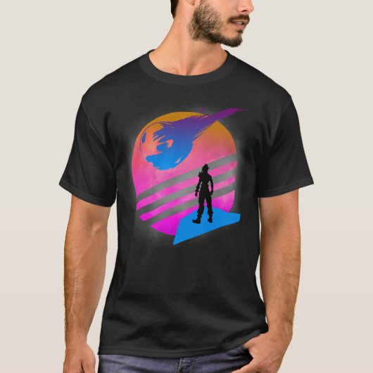 Cloud Meteor FF7 T-shirt (Voorkant)
