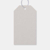 Cloud minimalistisch Baby shower cadeau Label Cadeaulabel (Achterkant)