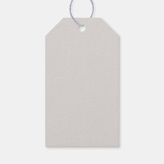 Cloud minimalistisch Baby shower cadeau Label Cadeaulabel (Achterkant)
