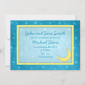 Cloud Mobile Birth-aankondigingen Aankondiging (Achterkant)