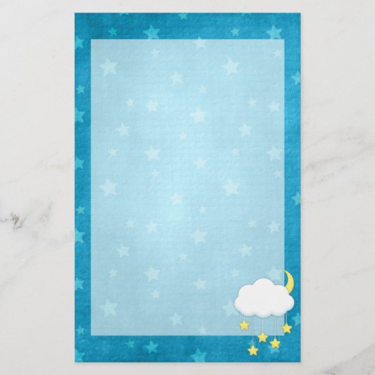 Cloud Mobile Briefpapier (Voorkant)