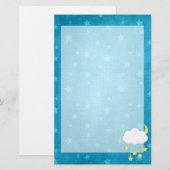 Cloud Mobile Briefpapier (Voorkant / Achterkant)