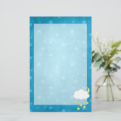 Cloud Mobile Briefpapier (Staand voorkant)