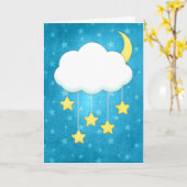 Cloud Mobile-Wenskaart Kaart (Gele Bloem)