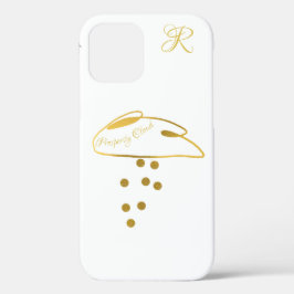 Cloud Monogram voor Chic ProWelvaart Case-Mate iPhone Case