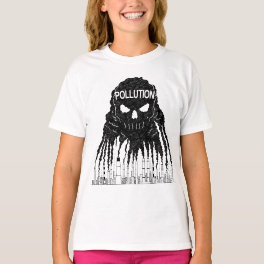 Cloud Monster T-Shirt tegen verontreiniging (Voorkant)