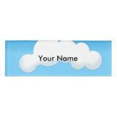 Cloud Naambadge (Voorkant)