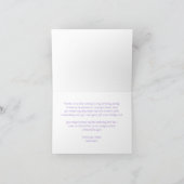 Cloud Negen 9e Verjaardag - Pastel SK Bedankkaart (Binnen)