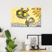 Cloud negen poster (Thuiskantoor)