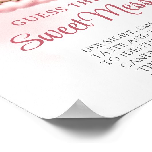 Cloud negen teddybeer Guess The Sweet Mess spel Poster (Hoek)