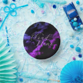 Cloud negen Zwart Celestial Galaxy Vrijgezellenfee Papieren Kommen (Feest)