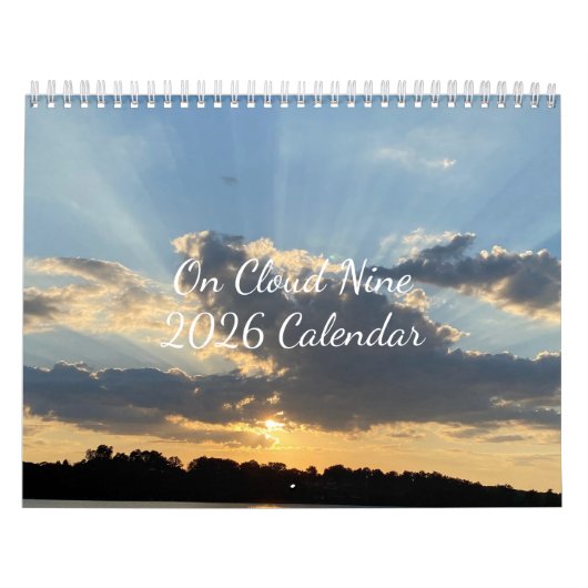 Cloud Nine 12-maands 2026 Agenda Kalender (Hoes)