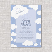 Cloud Nine 9 Baby shower Schattigee grillige parti Kaart