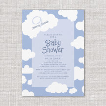 Cloud Nine 9 Baby shower Schattigee grillige parti