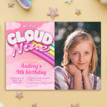 Cloud Nine - 9e verjaardag - meisje