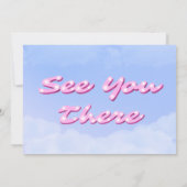 Cloud Nine - 9e verjaardag met foto Kaart (Achterkant)