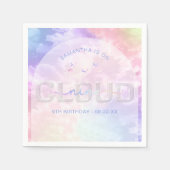 Cloud Nine 9e Verjaardag Servetten – Kawaii Pastel (Voorkant)