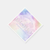 Cloud Nine 9e verjaardag servetten - Kawaii Pastel (Hoek)