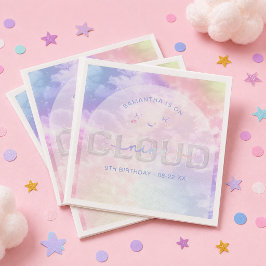 Cloud Nine 9e Verjaardag Servetten – Kawaii Pastel