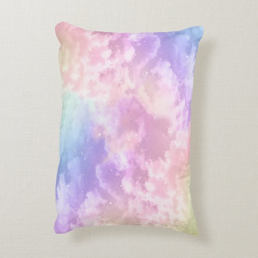 Cloud Nine 9th Birthday Accent Pillow - Pastel Sky Accent Kussen (Achterkant (Verticaal))